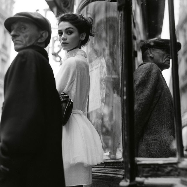 Frank Horvat style, Midjourney V8.2, render 4 of 4