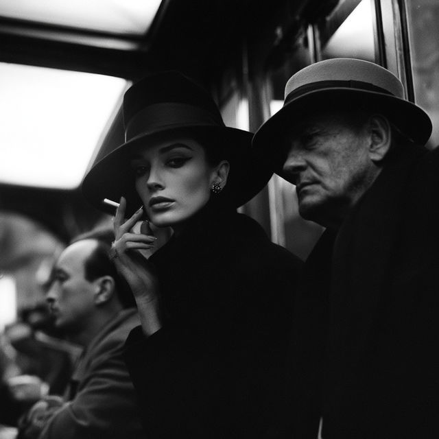 Frank Horvat style, Midjourney V8.2, render 3 of 4