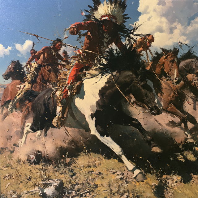 Frank McCarthy style, Midjourney V8.2, render 3 of 4