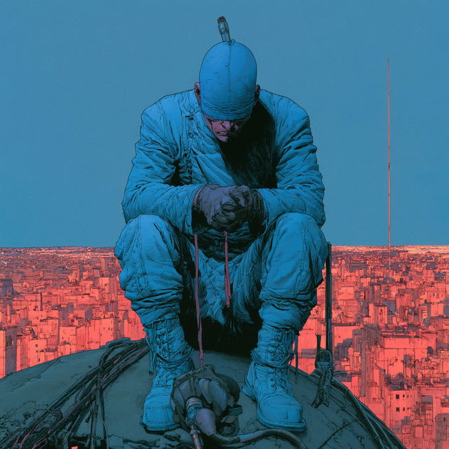Frank Quitely style, Midjourney V8.2, render 4 of 4