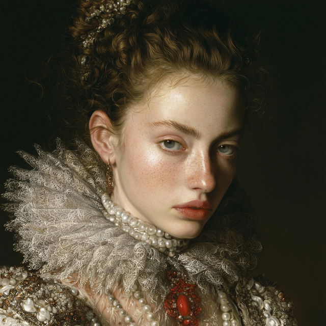 Frans Floris style, Midjourney V8.2, render 2 of 4