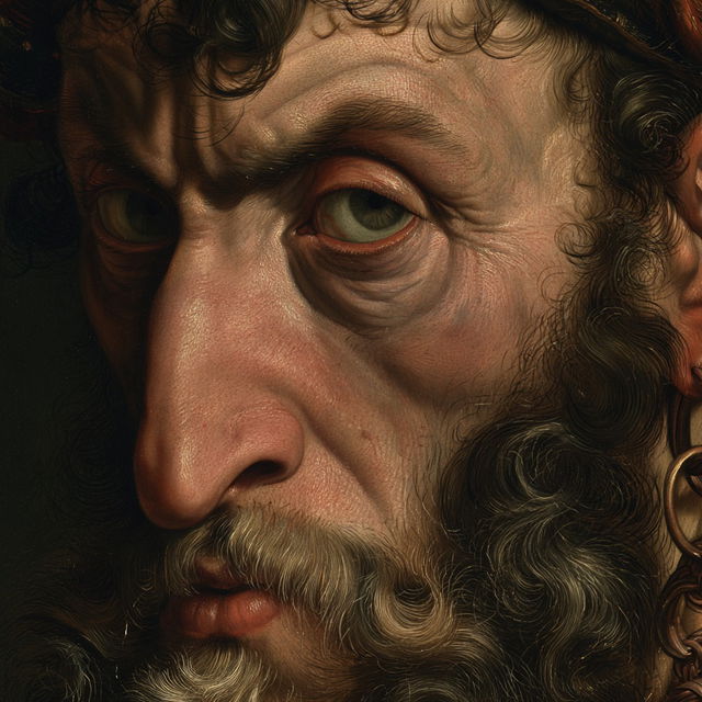 Frans Floris style, Midjourney V8.2, render 3 of 4