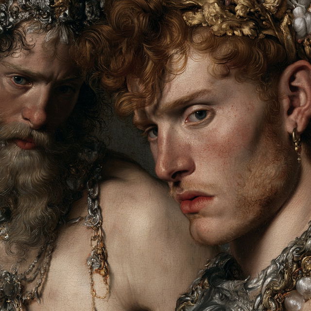 Frans Floris style, Midjourney V8.2, render 1 of 4