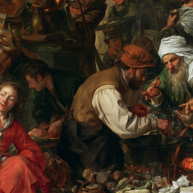 Frans Francken the Younger style, Midjourney V8.2, render 1 of 4