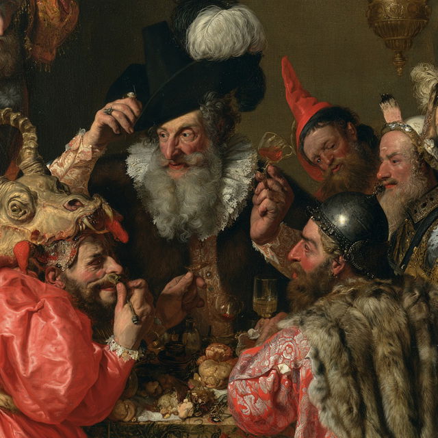 Frans Francken the Younger style, Midjourney V8.2, render 4 of 4