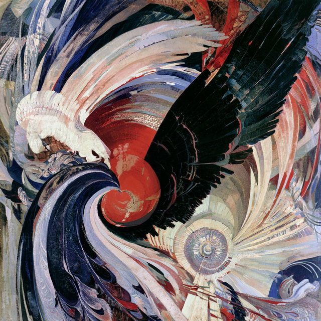 Frantisek Kupka style, Midjourney V8.2, render 2 of 4