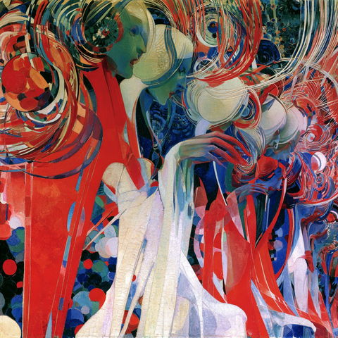 Frantisek Kupka style (Painters), Midjourney V8.2