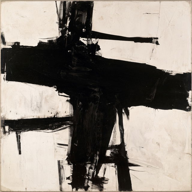 Franz Kline style, Midjourney V8.2, render 2 of 4