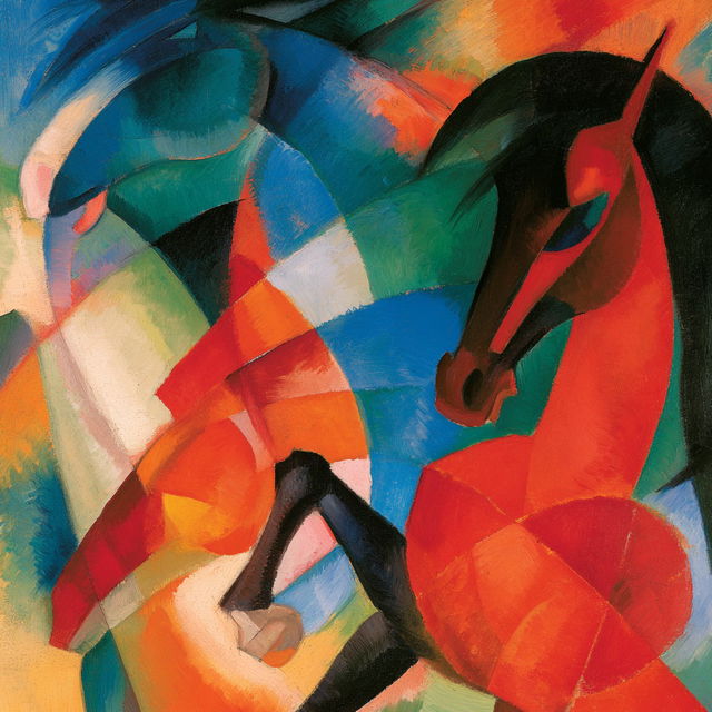 Franz Marc style, Midjourney V8.2, render 2 of 4
