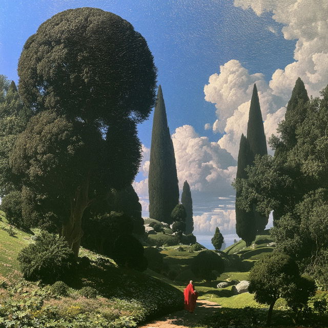 Franz Sedlacek style, Midjourney V8.2, render 4 of 4