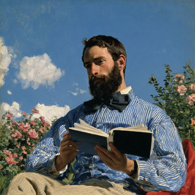 Frederic Bazille style, Midjourney V8.2, render 2 of 4