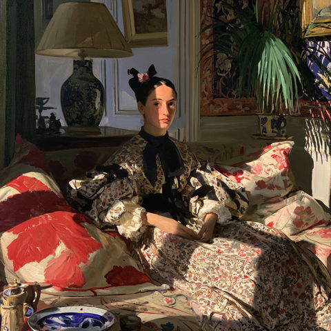 Frederic Bazille style (Painters), Midjourney V8.2