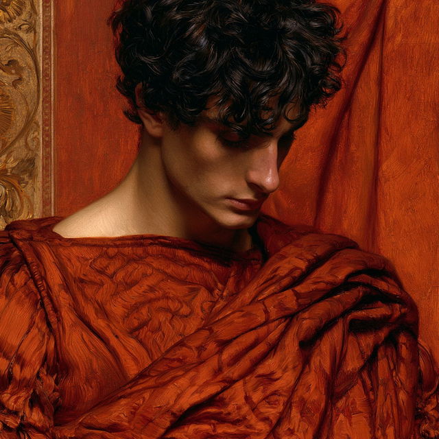 Frederic Leighton style, Midjourney V8.2, render 1 of 4