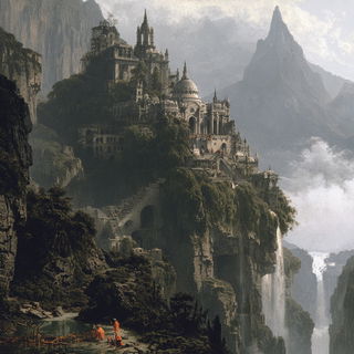 Frederick Catherwood style, Midjourney V8.2, render 4 of 4