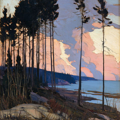 Frederick Varley style (Painters), Midjourney V8.2