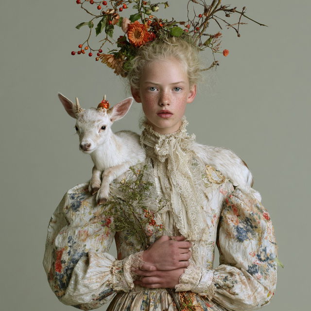 Frieke Janssens style, Midjourney V8.2, render 2 of 4