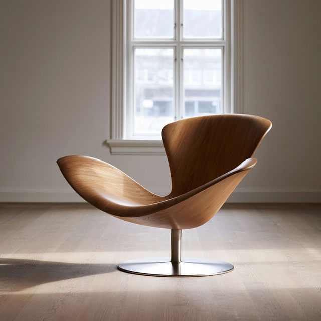 Fritz Hansen style, Midjourney V8.2, render 2 of 4
