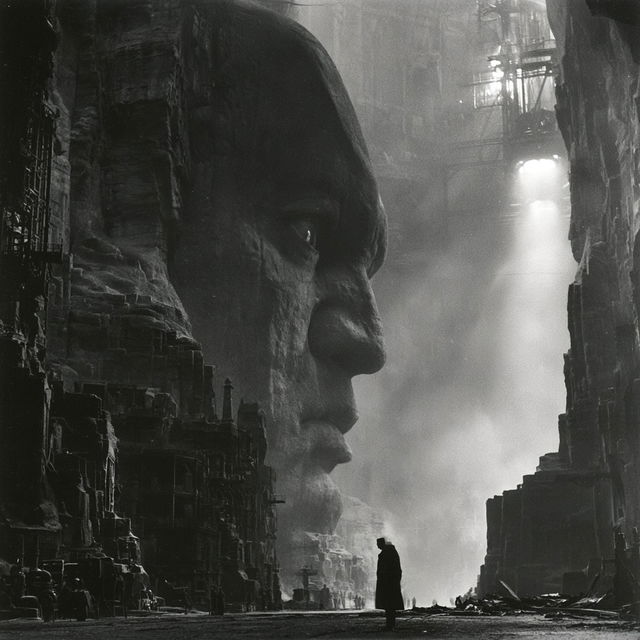 Fritz Lang style, Midjourney V8.2, render 1 of 4