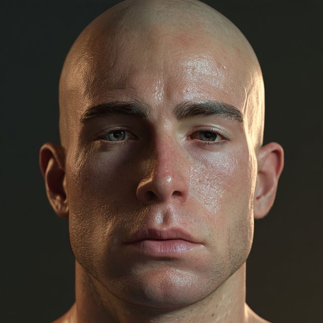 Frontal view style, Midjourney V8.2, render 1 of 4