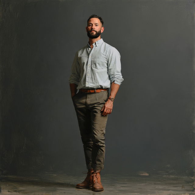 Full body height portrait style, Midjourney V8.2, render 1 of 4