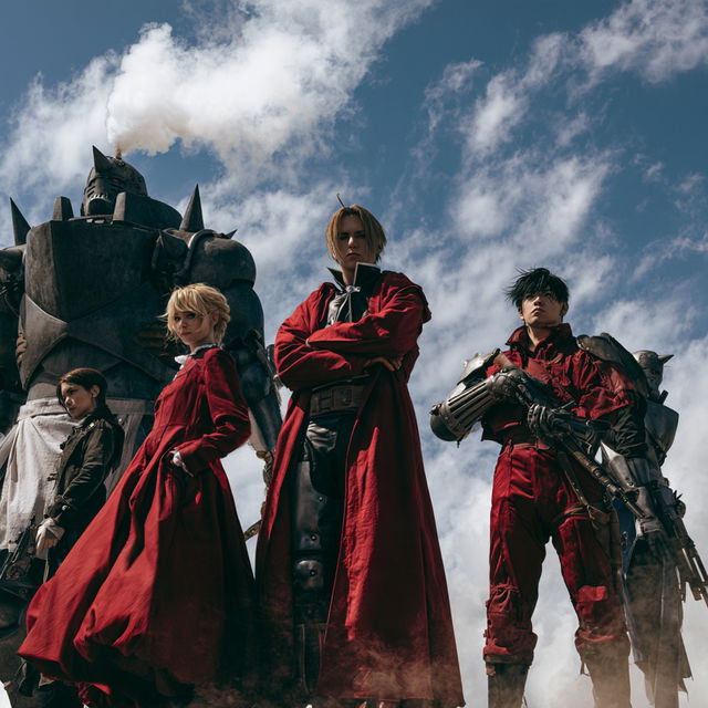 Fullmetal Alchemist style, Midjourney V8.2, render 3 of 4