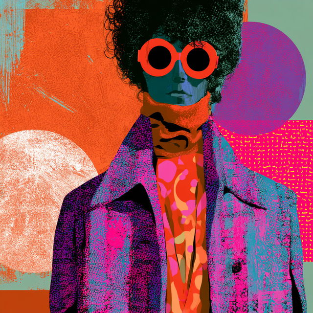 Funk art style, Midjourney V8.2, render 2 of 4