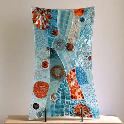 Fused glass style (Techniques), Midjourney V8.2