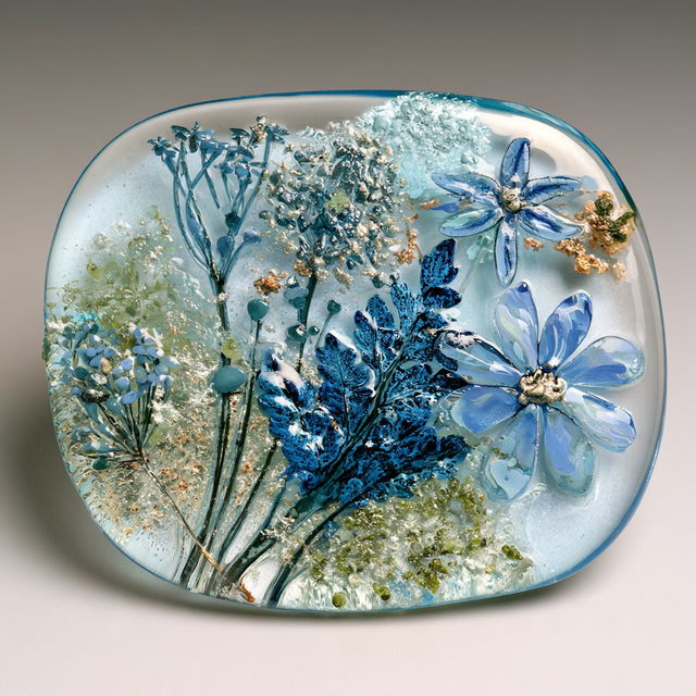 Fused glass style, Midjourney V8.2, render 4 of 4