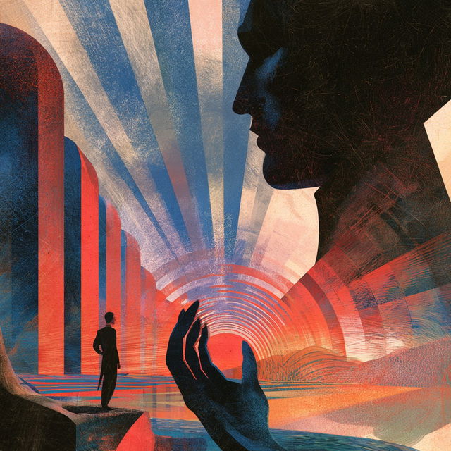 Futurism style, Midjourney V8.2, render 2 of 4