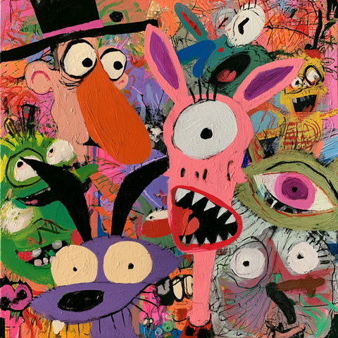 Gabor Csupo style (Illustrators), Midjourney V8.2