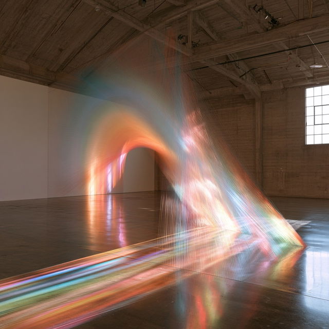 Gabriel Dawe style, Midjourney V8.2, render 3 of 4