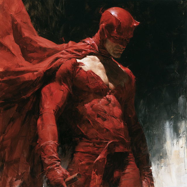 Gabriele Dell'otto style, Midjourney V8.2, render 2 of 4