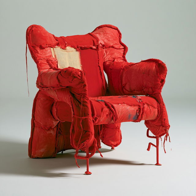 Gaetano Pesce style, Midjourney V8.2, render 2 of 4