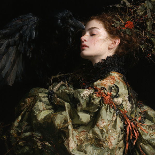 Gail Potocki style, Midjourney V8.2, render 1 of 4