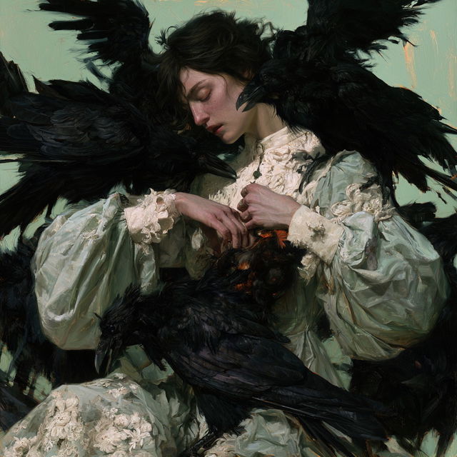 Gail Potocki style, Midjourney V8.2, render 3 of 4