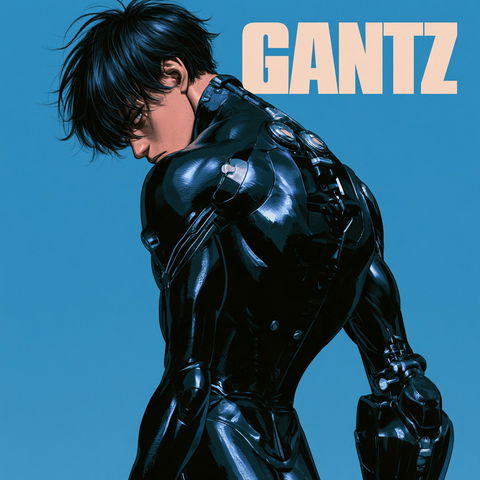 Gantz style (Titles), Midjourney V8.2