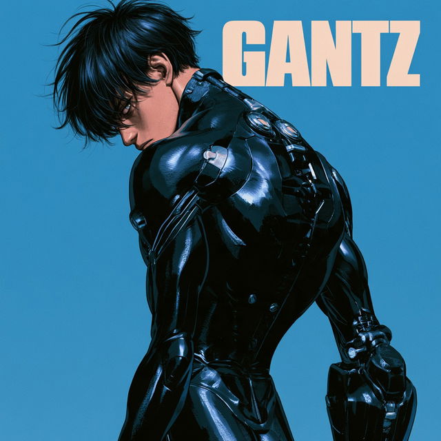 Gantz style, Midjourney V8.2, render 1 of 4