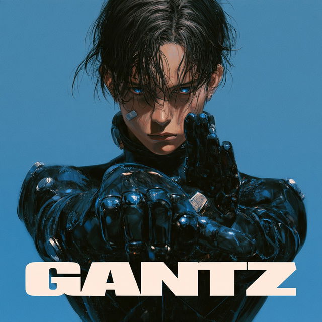 Gantz style, Midjourney V8.2, render 3 of 4