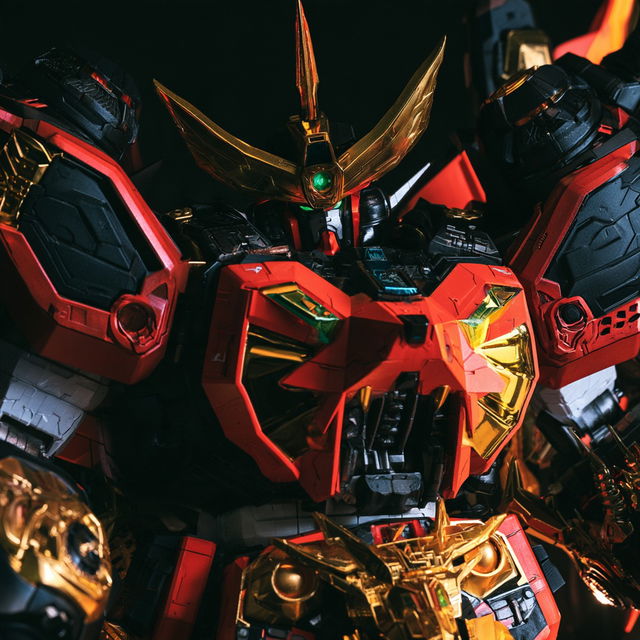 GaoGaiGar style, Midjourney V8.2, render 4 of 4