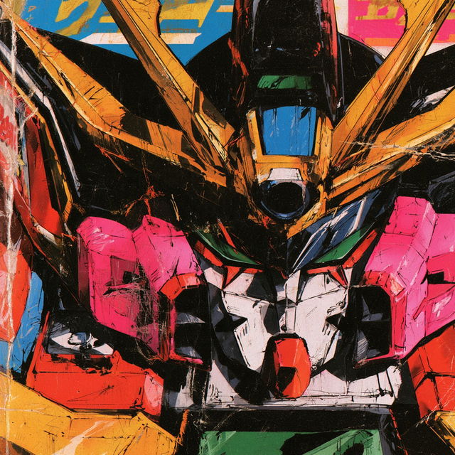 GaoGaiGar style, Midjourney V8.2, render 3 of 4