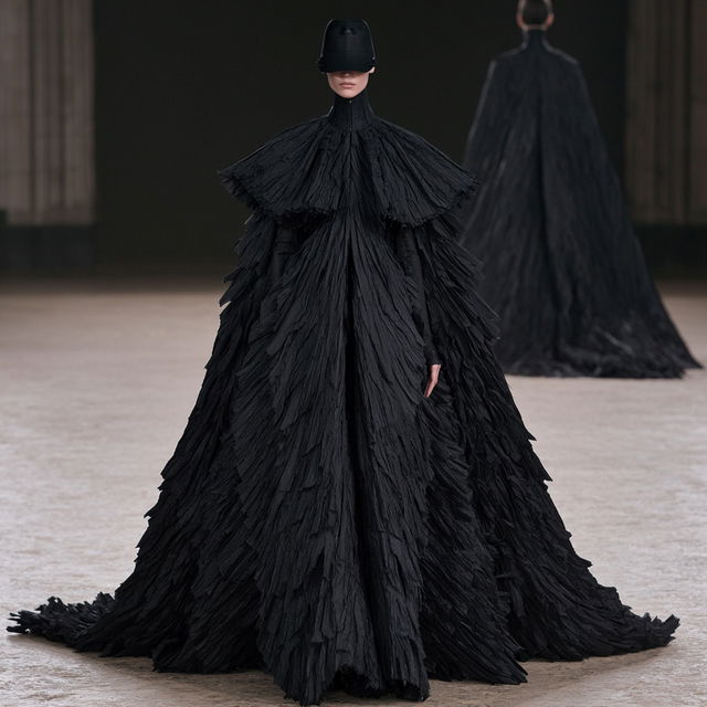 Gareth Pugh style, Midjourney V8.2, render 4 of 4