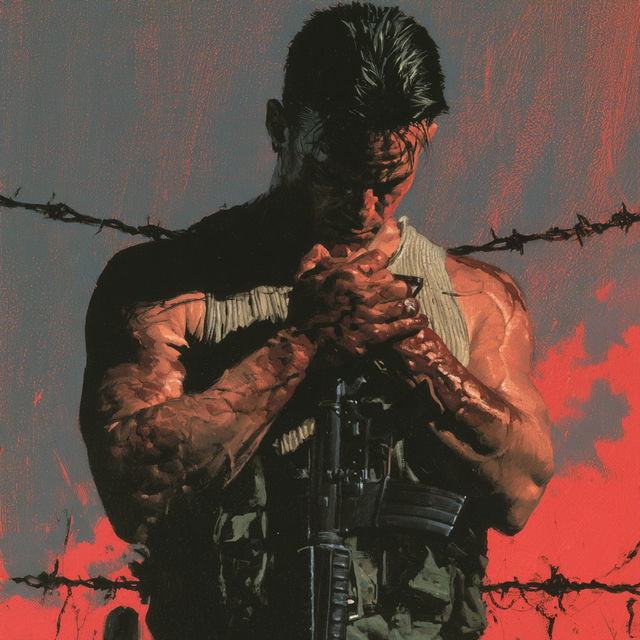 Garth Ennis style, Midjourney V8.2, render 2 of 4