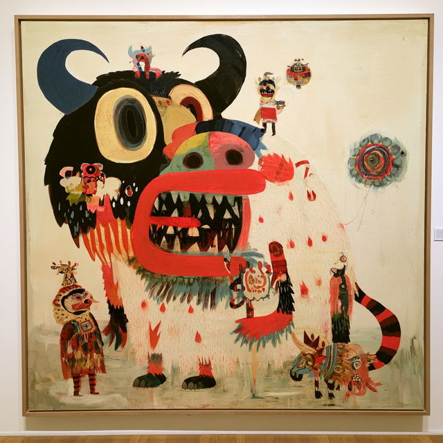 Gary Baseman style, Midjourney V8.2, render 4 of 4