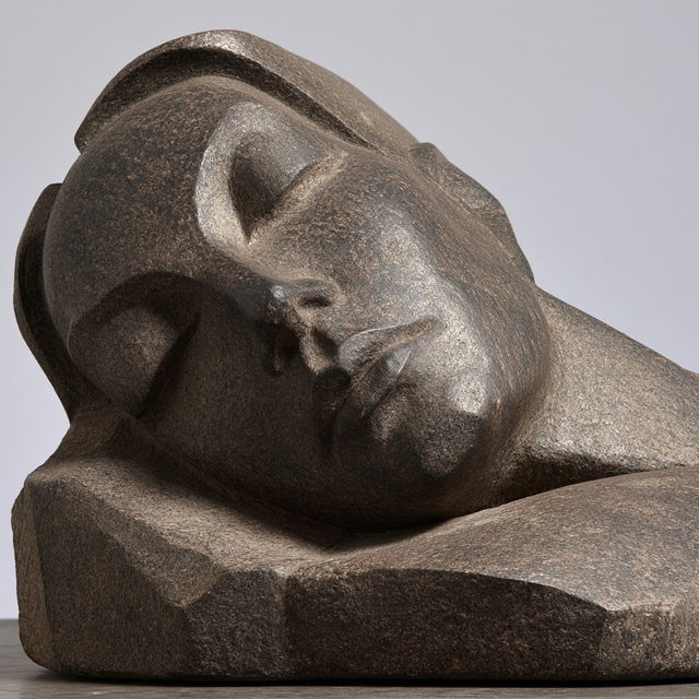 Gaston Lachaise style, Midjourney V8.2, render 1 of 4