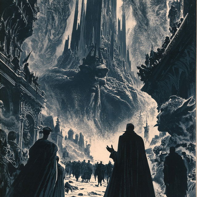 Gene Colan style, Midjourney V8.2, render 4 of 4