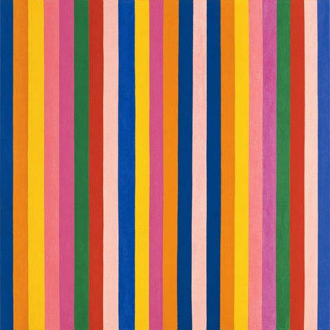 Gene Davis style (Painters), Midjourney V8.2