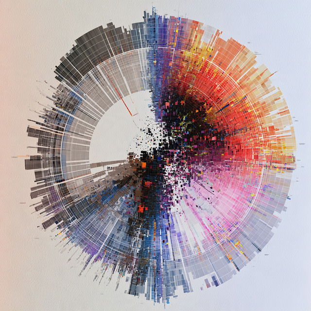 Genetic map style, Midjourney V8.2, render 3 of 4