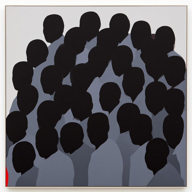 Geoff McFetridge style, Midjourney V8.2, render 1 of 4