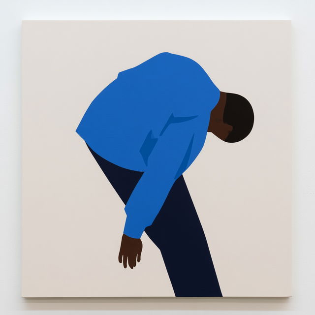 Geoff McFetridge style, Midjourney V8.2, render 4 of 4