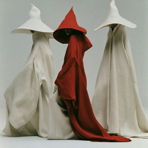 Geoffrey Beene style (Fashion designers), Midjourney V8.2